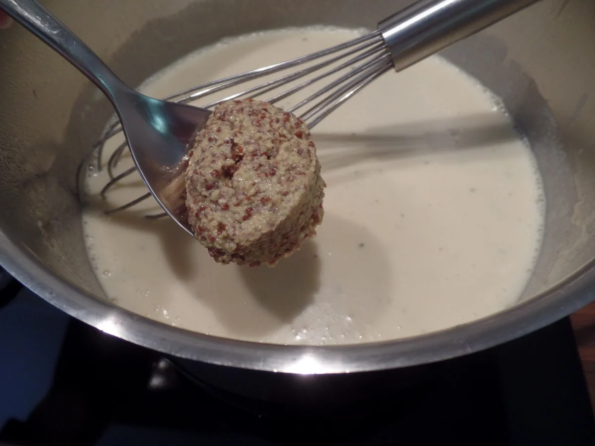 Eier in Senfsauce mit Spinat-Salat - Rezept - Bild Nr. 14140