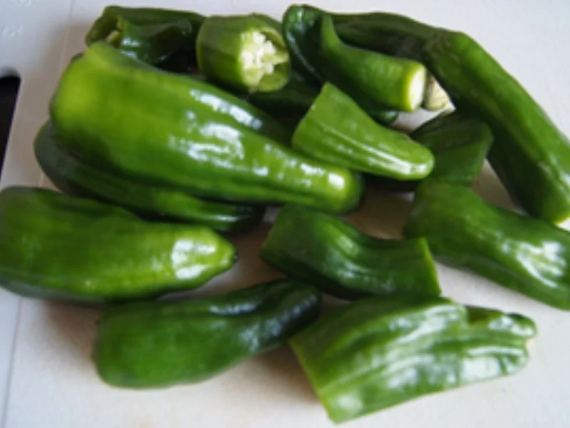 Rezept: Bratpaprika mit Meersalz Bild Nr. 14135 Bratpaprika mit Meersalz - Rezept - Bild Nr. 14135