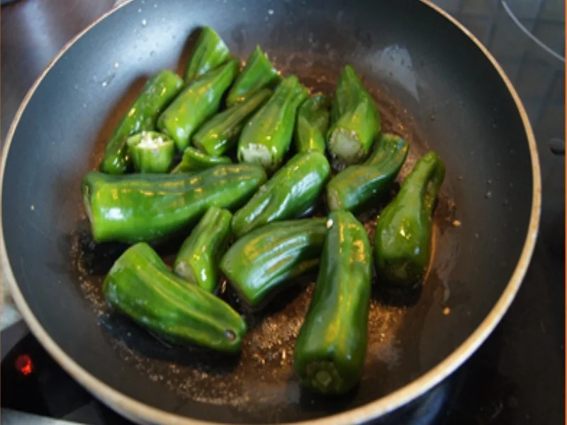 Rezept: Bratpaprika mit Meersalz Bild Nr. 14136 Bratpaprika mit Meersalz - Rezept - Bild Nr. 14136