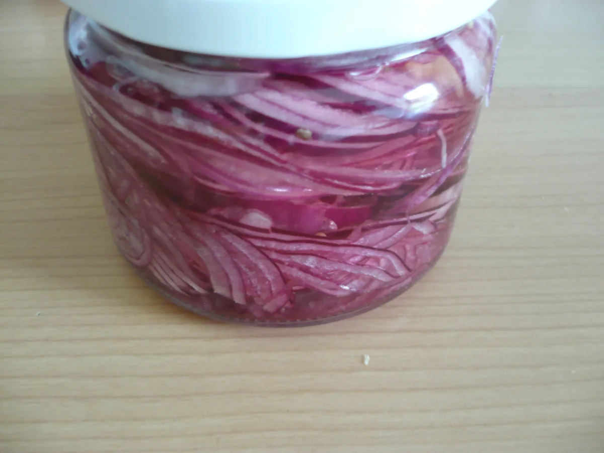 Eingelegte rote Zwiebeln - Rezept - Bild Nr. 14138