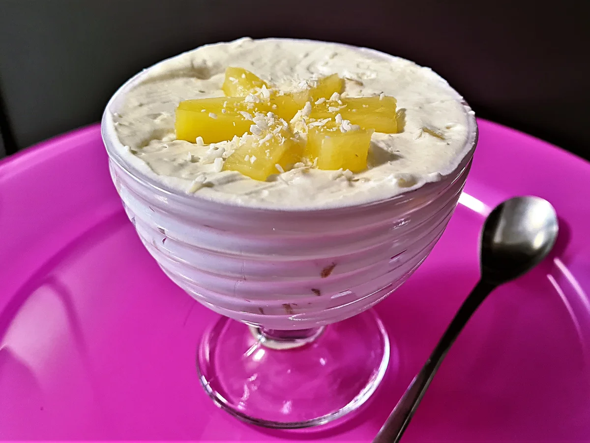 Rezept: Kokos-Ananas-Dessert Bild Nr. 14148 Kokos-Ananas-Dessert - Rezept - Bild Nr. 14148