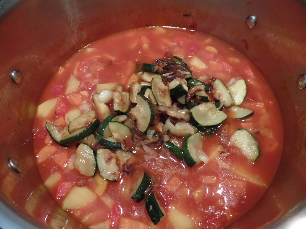 Rezept: Mediterraner -Gemüse-Eintopf Bild Nr. 14144 Mediterraner -Gemüse-Eintopf - Rezept - Bild Nr. 14144