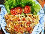 Schweinskoteletts mit Oliven - Braciole di maiale alle olive - Rezept - Bild Nr. 14134