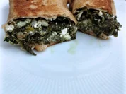 Gözleme aus Hefeteig mit Spinat-Feta Füllung - Rezept - Bild Nr. 14134