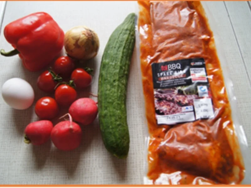 Leiterchen mit Salat-Mix - Rezept - Bild Nr. 3