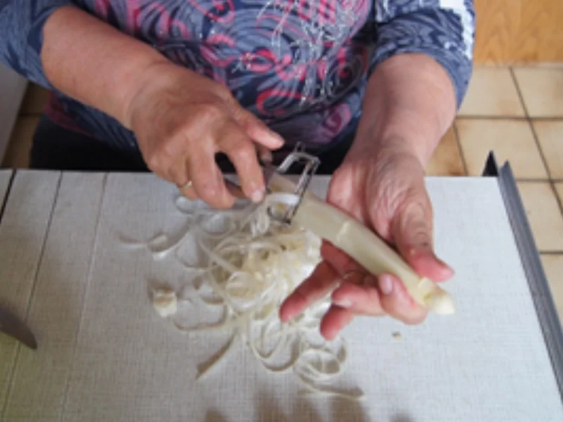 Rezept: Kabeljaufilet mit Spargel und Frühkartoffeln Bild Nr. 14144 Kabeljaufilet mit Spargel und Frühkartoffeln - Rezept - Bild Nr. 14144