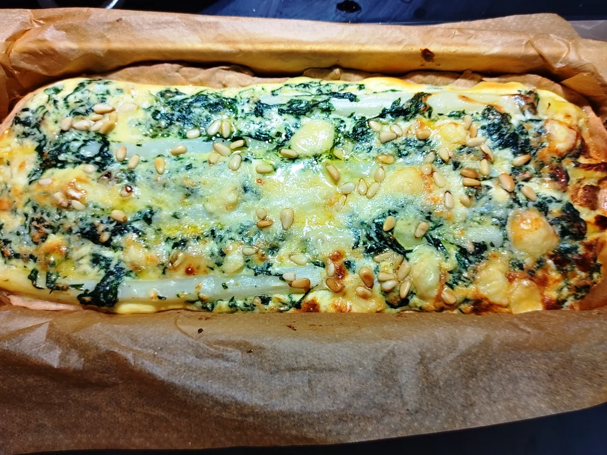 Spargel-Spinattarte - Rezept - Bild Nr. 7