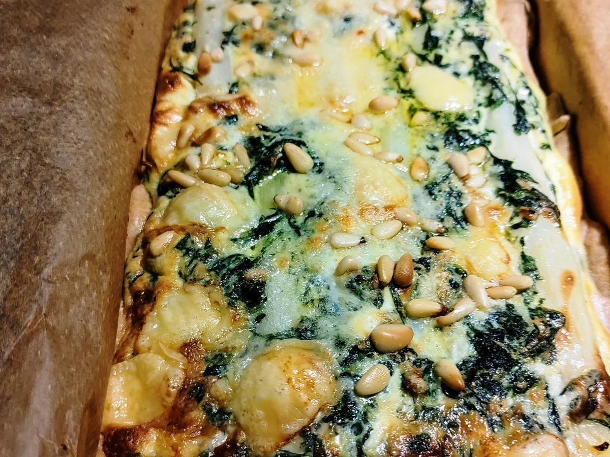 Spargel-Spinattarte - Rezept - Bild Nr. 8