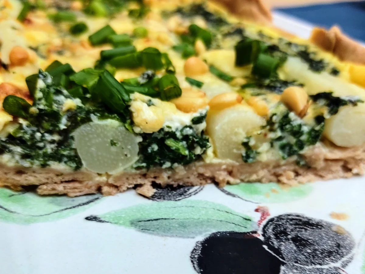 Spargel-Spinattarte - Rezept - Bild Nr. 9