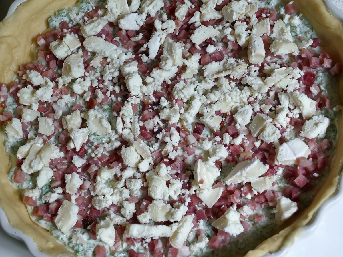 Wehe mit Petersilie, Ziegenkäse und Speck - Rezept - Bild Nr. 14163