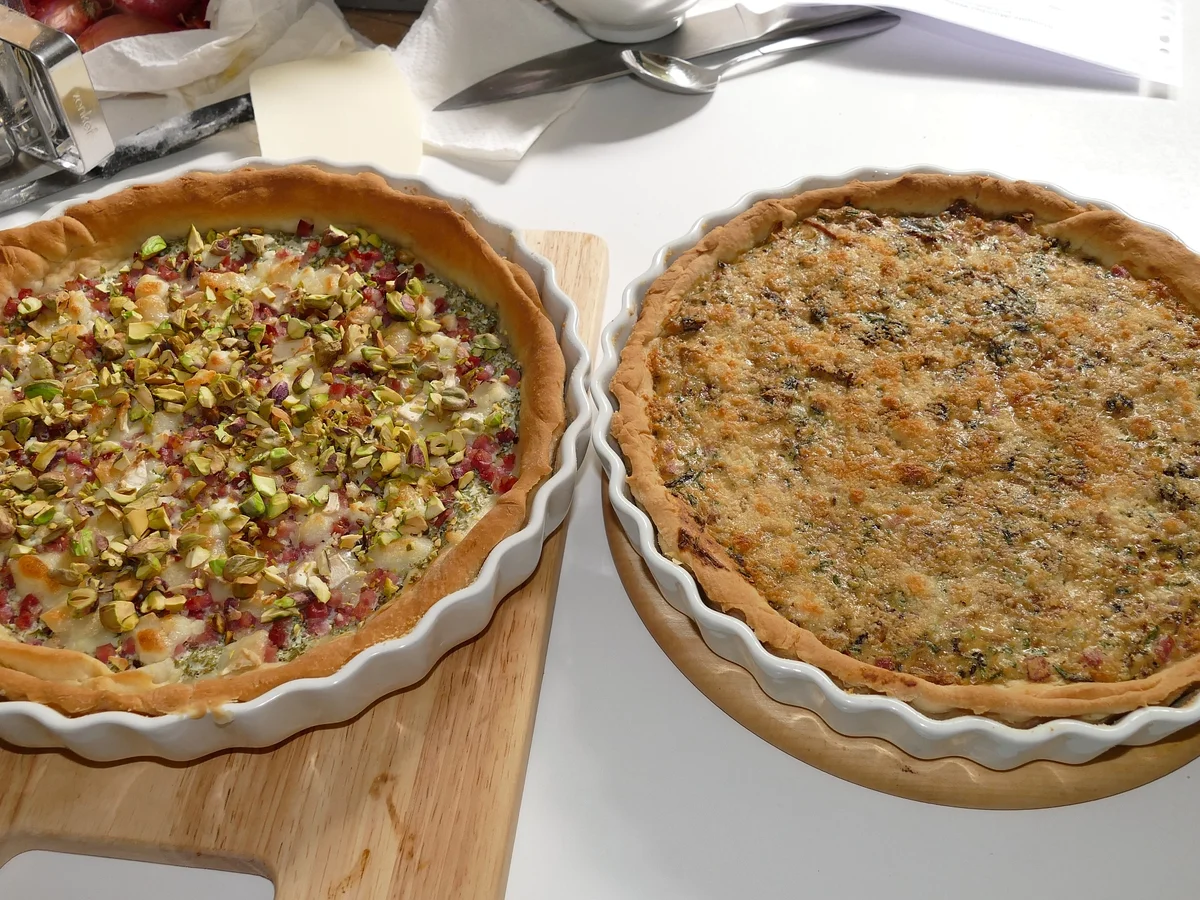 Wehe mit Petersilie, Ziegenkäse und Speck - Rezept - Bild Nr. 14165