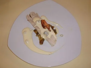 Rochenflügel auf karamellisiertem Chicoree - Rezept