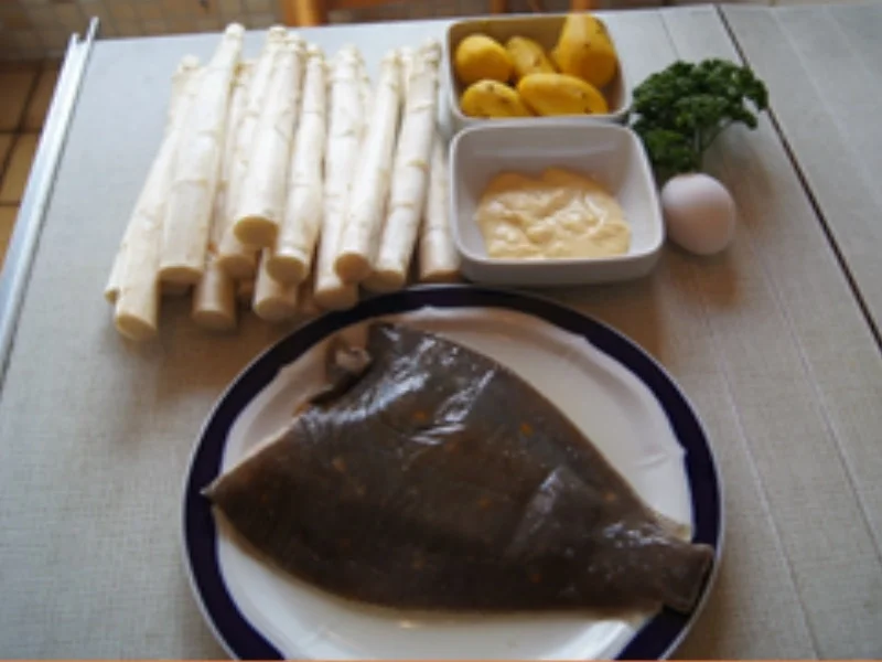 Maischolle mit Spargel - Rezept - Bild Nr. 3