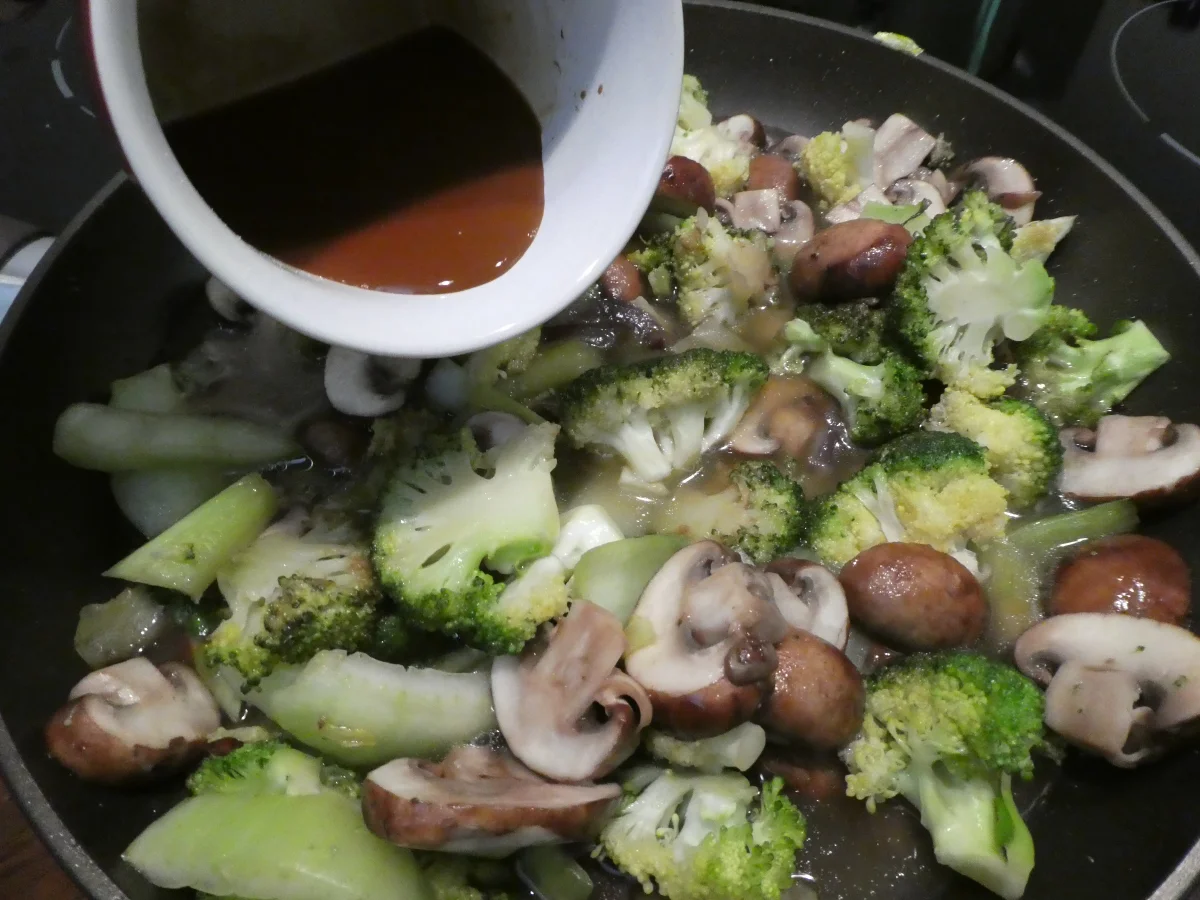 Pfannengemüse-Süßsauer - Rezept - Bild Nr. 14177