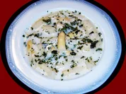 Spargelsuppe mit geflockten Eiern - Rezept - Bild Nr. 14170