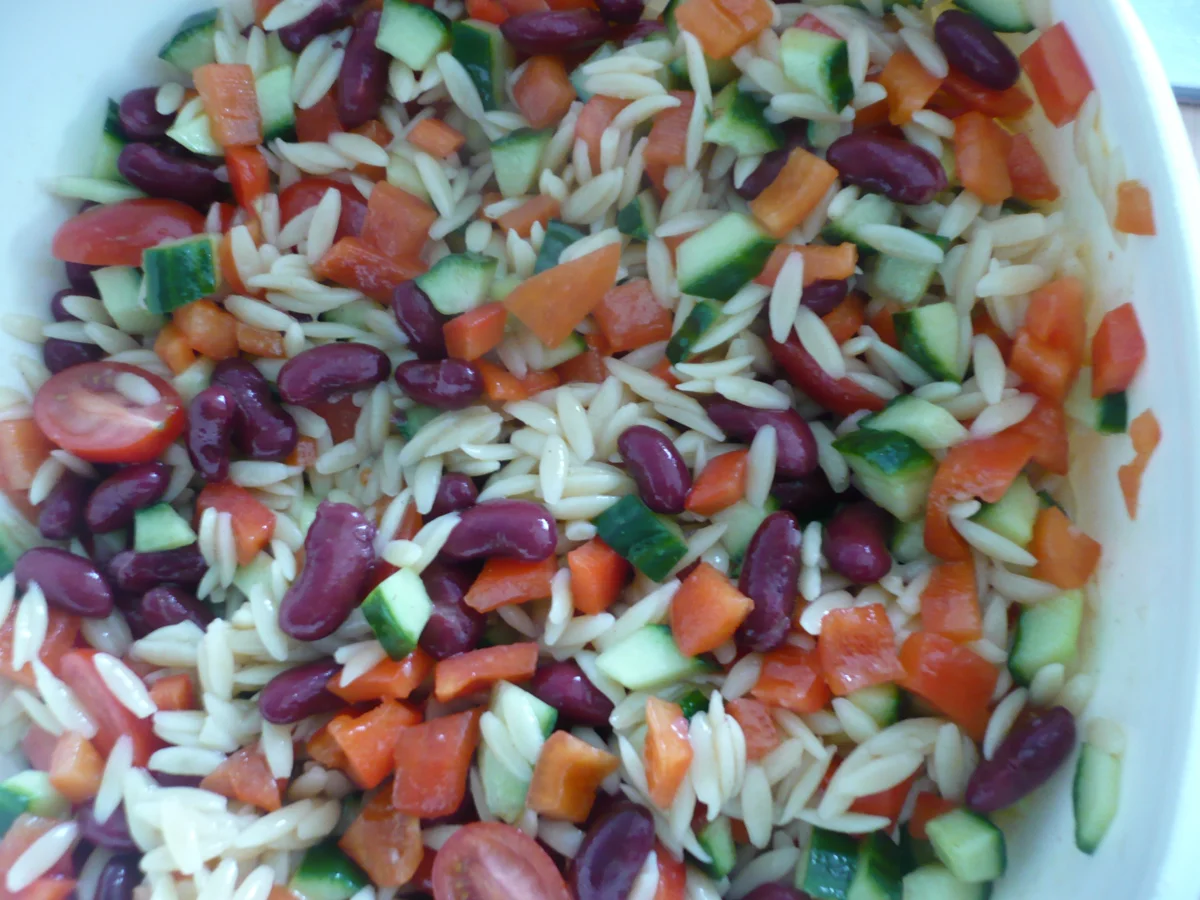 Rezept: Kritharaki - Salat Bild Nr. 10 Kritharaki - Salat - Rezept - Bild Nr. 10