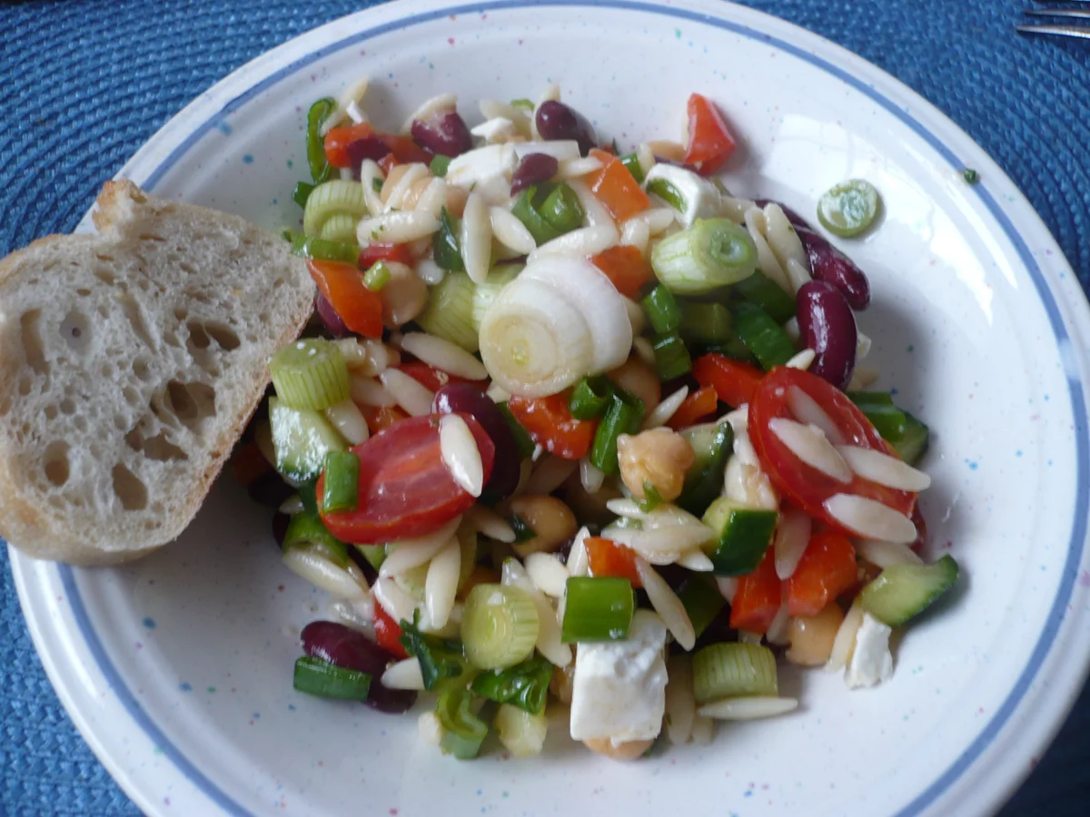 Rezept: Kritharaki - Salat Bild Nr. 12 Kritharaki - Salat - Rezept - Bild Nr. 12