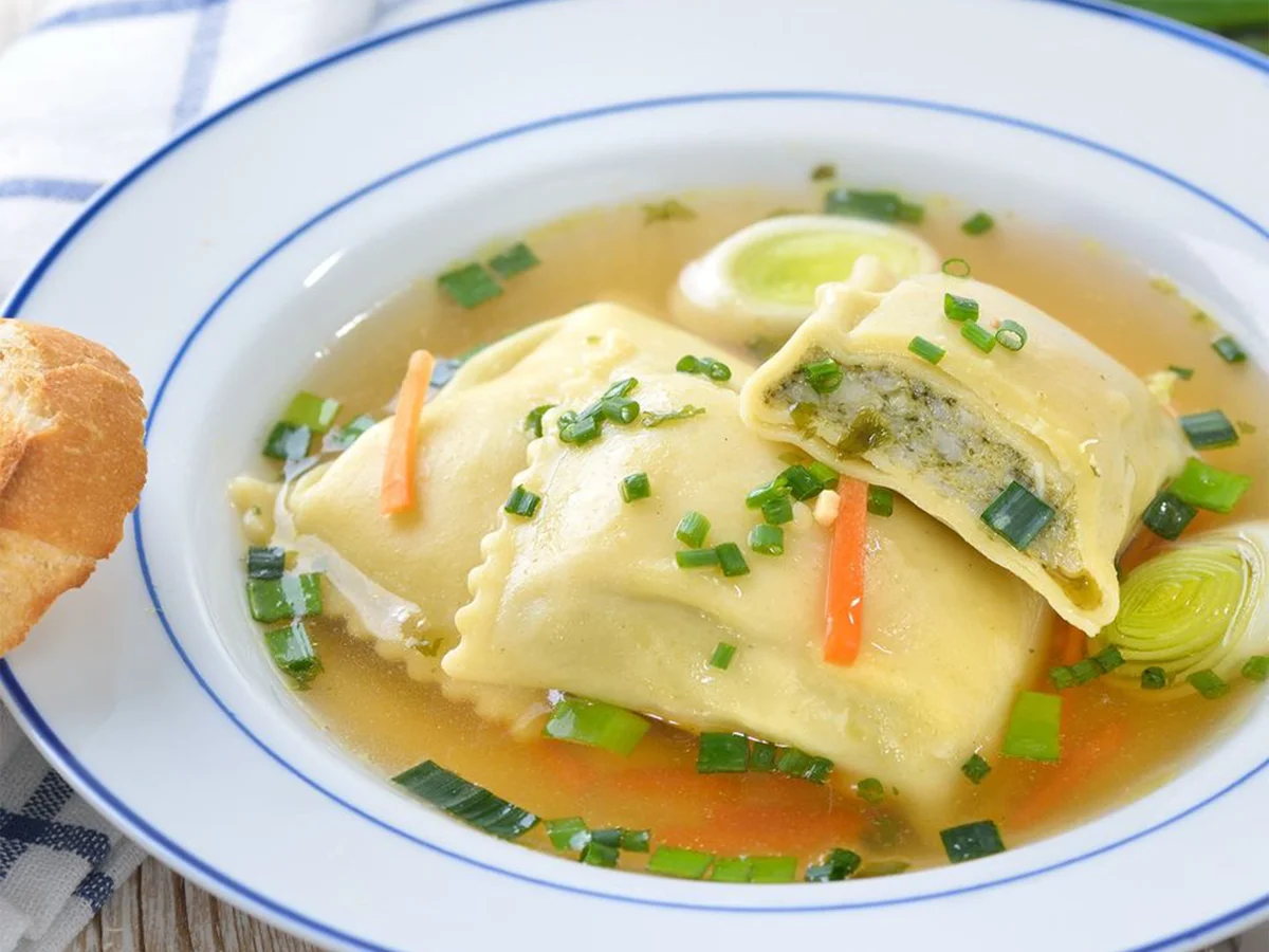 Maultaschen mit LEIMER Knödelbrot - Rezept - Bild Nr. 14170