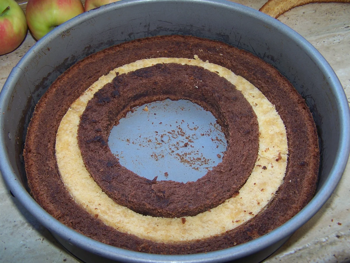 Rezept: Schachbrett Torte erster Versuch Bild Nr. 14187 Schachbrett Torte erster Versuch - Rezept - Bild Nr. 14187