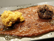 Zweifarbiges Kichererbsen-Duo auf Crunchy Tomatenbett - Rezept - Bild Nr. 14170