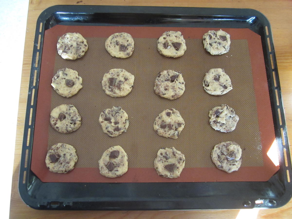 Schokocookies mit einem Hauch von Kokos - Rezept - Bild Nr. 14183