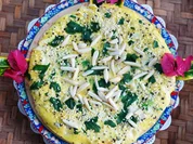 Pikantes, kretisches Blumenkohl-Omelette mit Bergkäse - Rezept - Bild Nr. 14170
