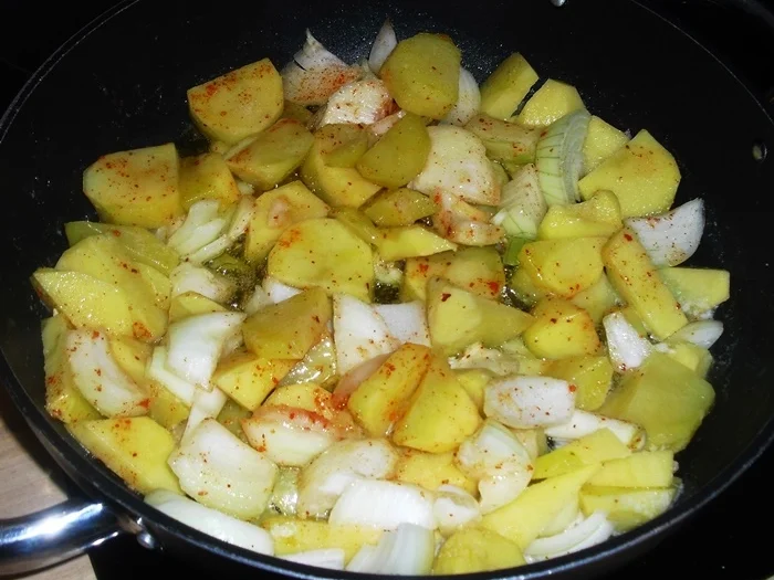 Rezept: Wirsing-Kartoffelpfanne Bild Nr. 14184 Wirsing-Kartoffelpfanne - Rezept - Bild Nr. 14184