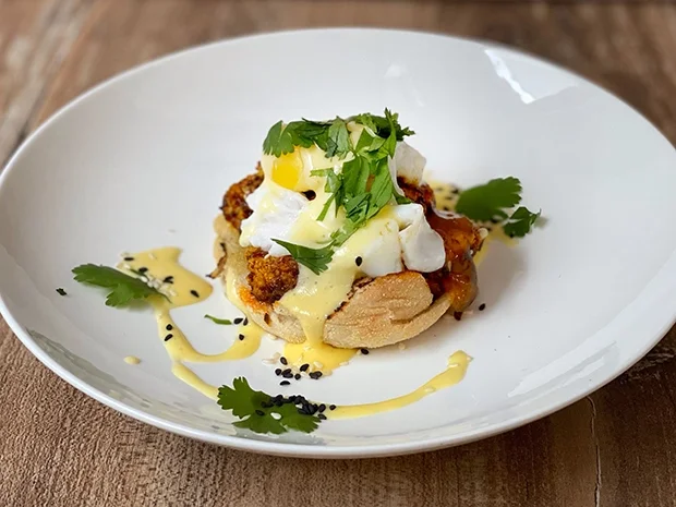 Egg Benedict mit Blumenkohl (Olaf Schubert) - Rezept - Bild Nr. 2