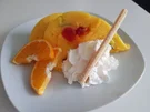 Orangen-Pudding mit Fruchteinlage - Rezept - Bild Nr. 14180
