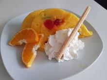 Orangen-Pudding mit Fruchteinlage - Rezept - Bild Nr. 14180