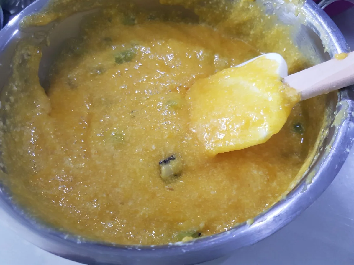 Orangen-Pudding mit Fruchteinlage - Rezept - Bild Nr. 14183