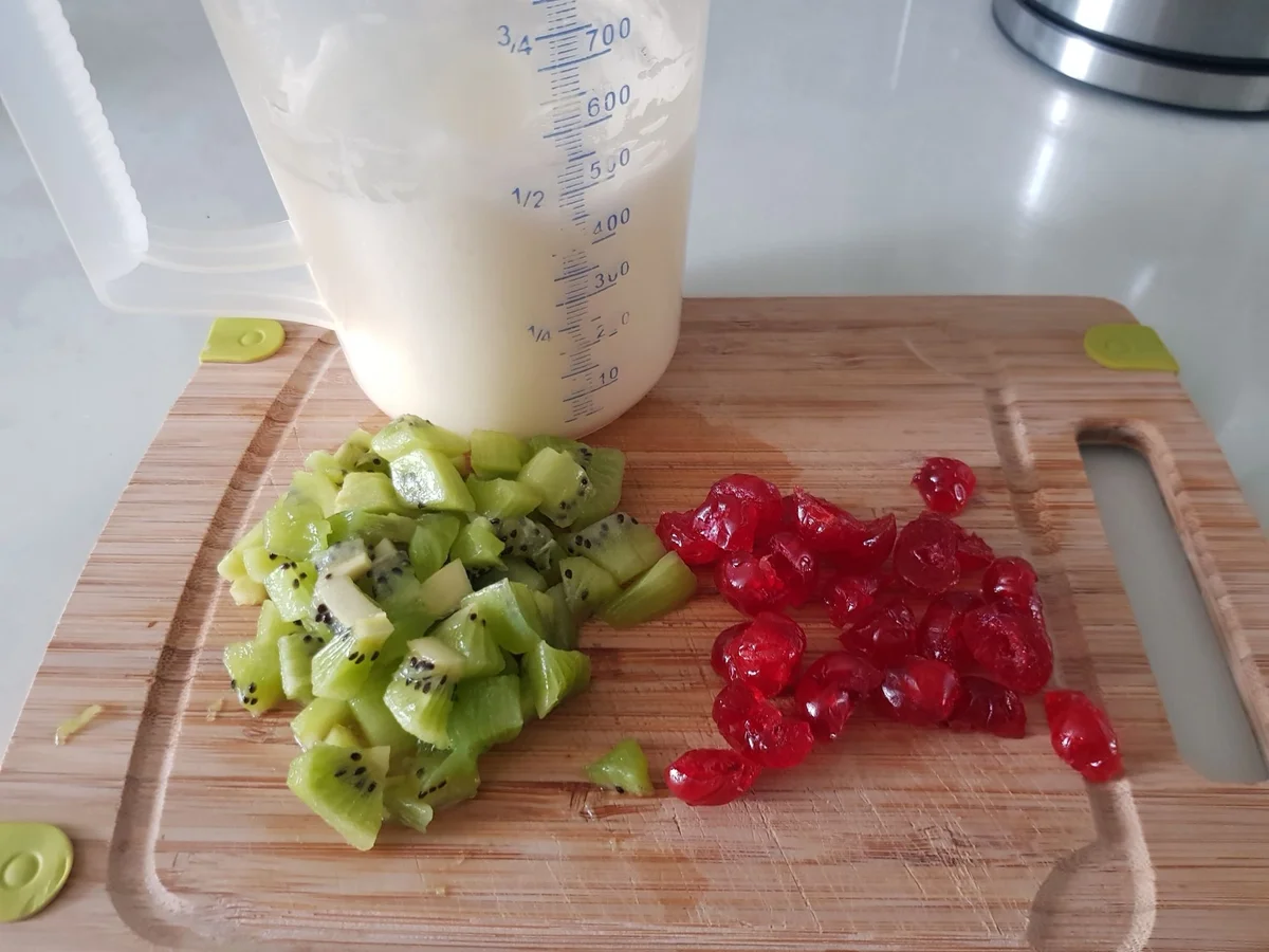 Orangen-Pudding mit Fruchteinlage - Rezept - Bild Nr. 14185