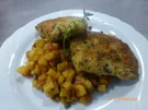 Mediterraner Backfisch mit Kartoffelrisotto - Rezept - Bild Nr. 14183