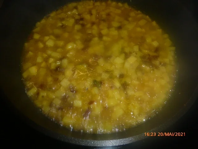 Mediterraner Backfisch mit Kartoffelrisotto - Rezept - Bild Nr. 14185