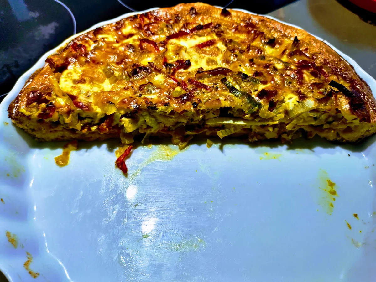 Rezept: Gemüsetarte mit Kochkäse Bild Nr. 14184 Gemüsetarte mit Kochkäse - Rezept - Bild Nr. 14184