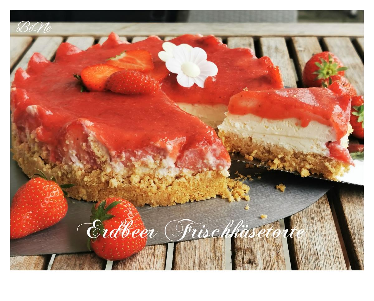 BiNe` S ERDBEER FRISCHKÄSETORTE - Rezept - Bild Nr. 14186