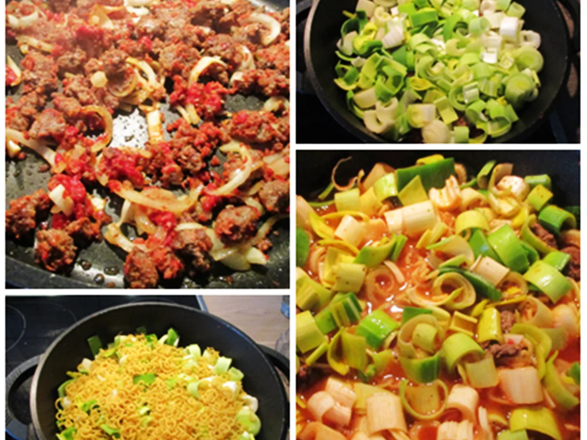 Hack-Lauch-Nudel-Eintopf - Rezept - Bild Nr. 14183