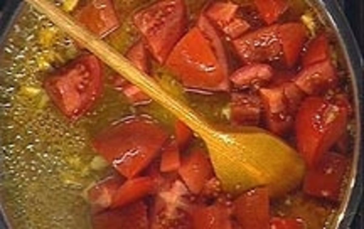 Bilder für Tomatensuppe mit Limetten - Rezept