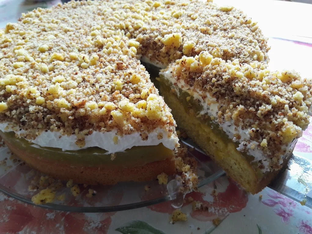 Rezept: Rhabarber - Torte Bild Nr. 14202 Rhabarber - Torte - Rezept - Bild Nr. 14202