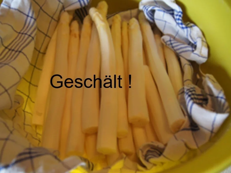 Tafelspitz mit Meerrettichsauce, Spargel und Drillingen - Rezept - Bild Nr. 14