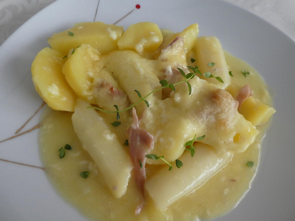 Spargel-Kartoffel-Schinken -Gratin - Rezept - kochbar.de