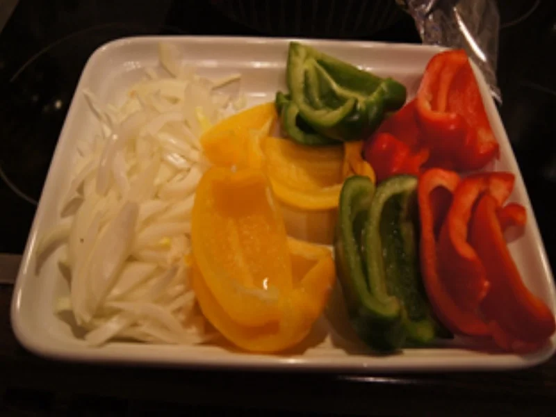 Paprika-Geschnetzeltes mit Basmatireis - Rezept - Bild Nr. 6