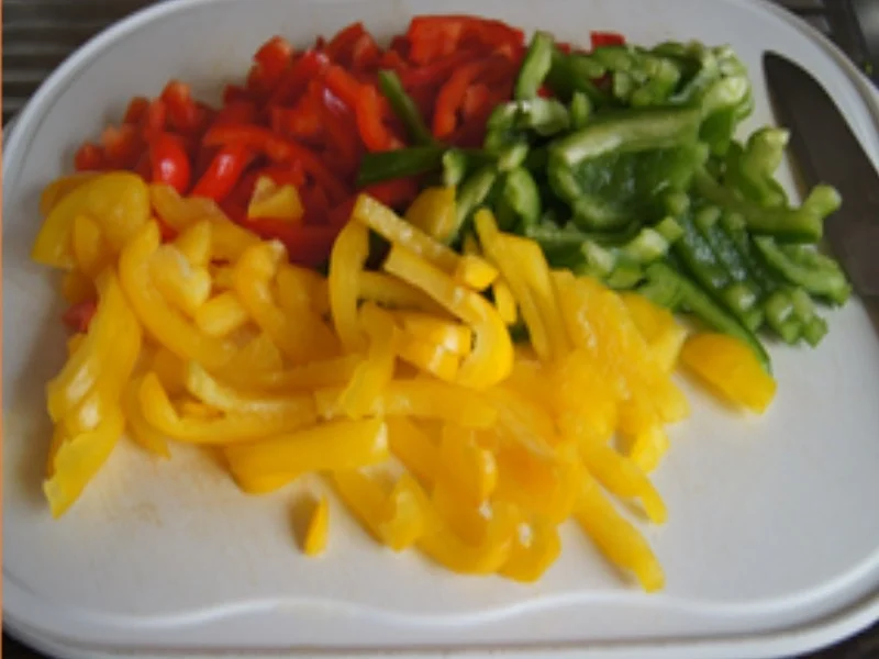 Paprika-Geschnetzeltes mit Basmatireis - Rezept - Bild Nr. 7