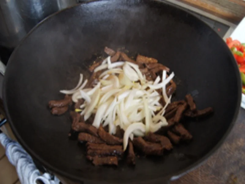 Paprika-Geschnetzeltes mit Basmatireis - Rezept - Bild Nr. 10