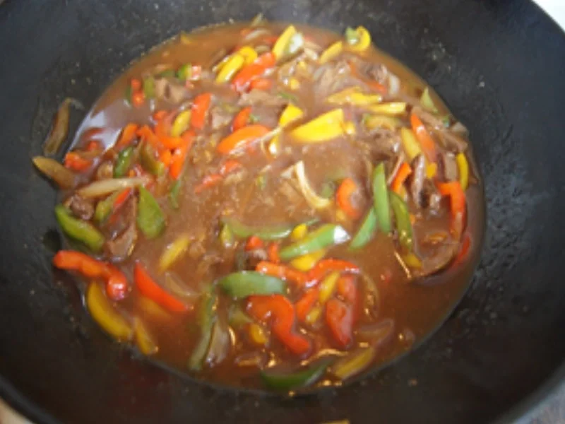 Paprika-Geschnetzeltes mit Basmatireis - Rezept - Bild Nr. 16