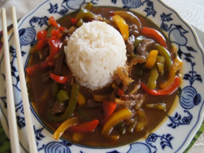 Paprika-Geschnetzeltes mit Basmatireis - Rezept - Bild Nr. 19