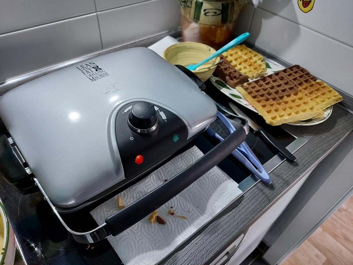 Schwarz - Weiß - Waffeln - Rezept - Bild Nr. 14181