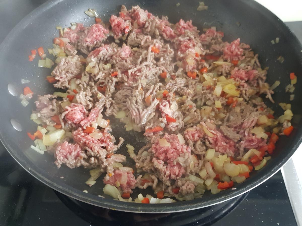 Hack-Gemüse-Kartoffel-G'röst'l aus dem Ofen - Rezept - Bild Nr. 14191