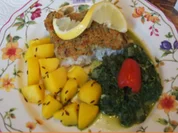 Bordelaise Schlemmerfilet mit Würz-Rahm-Spinat und Kümmel-Kartoffeln - Rezept - Bild Nr. 2