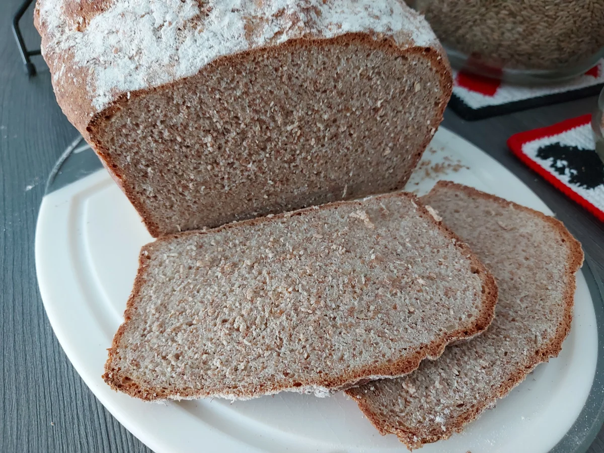 Rezept: Großes Dinkel - Vollkorn - Brot Bild Nr. 14184 Großes Dinkel - Vollkorn - Brot - Rezept - Bild Nr. 14184